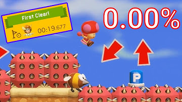 THE HARDEST UNCLEARED Level I Have Ever Played