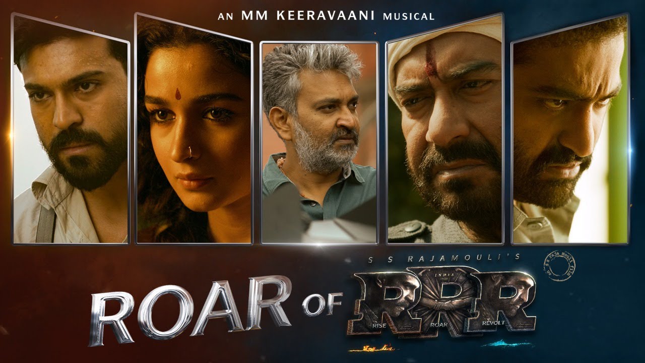 Roar Of RRR   RRR Making  NTR Ram Charan Ajay Devgn Alia Bhatt  SS Rajamouli