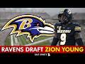 🚨Ravens Get A STEAL In Round 2 By Picking Zion Young | Baltimore Ravens Draft News