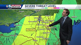 Very humid, few storms Wednesday and Thursday in Vermont (06-17-25)