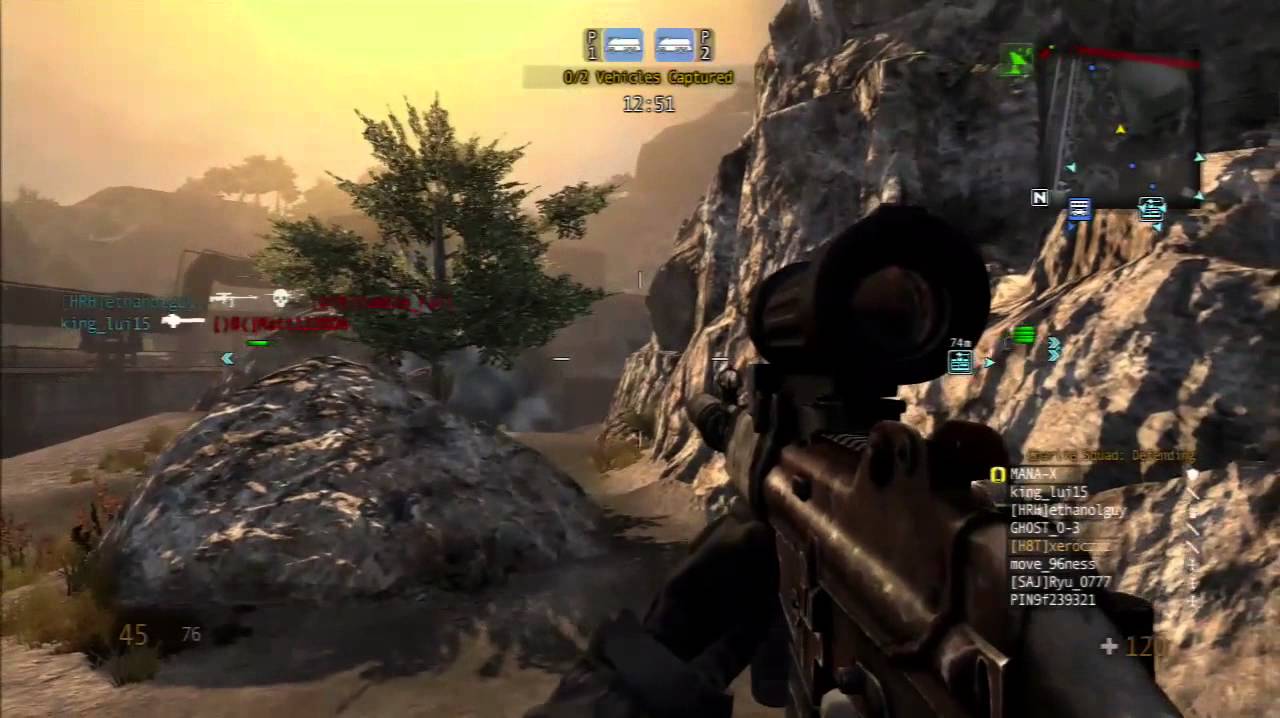 Best MP Game for Playstation 3 - Massive Action Game (MAG)