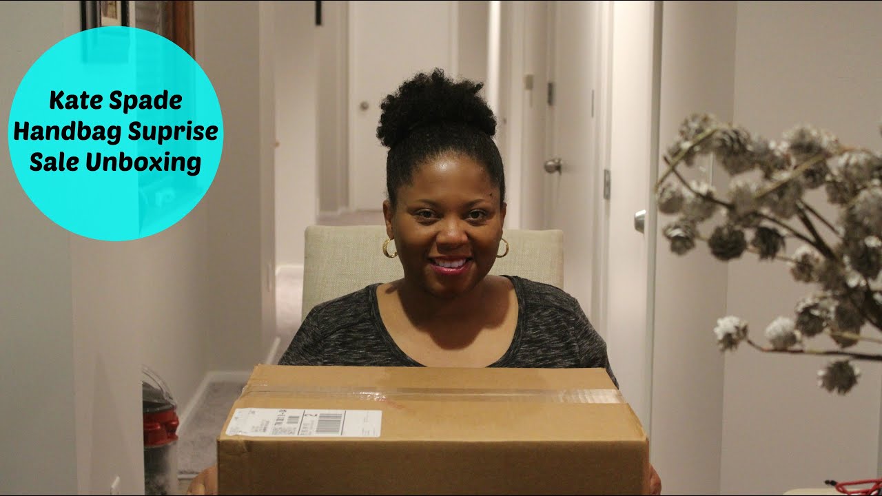 KATE SPADE SURPRISE SALE UNBOXING YouTube