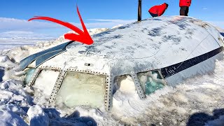 Káprázatos jégbe fagyott leletek