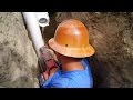 Koi Pond Construction Pond Filter Installation Part 16 