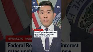 Federal Reserve leaves interest rates unchanged under new chairman Kevin Warsh