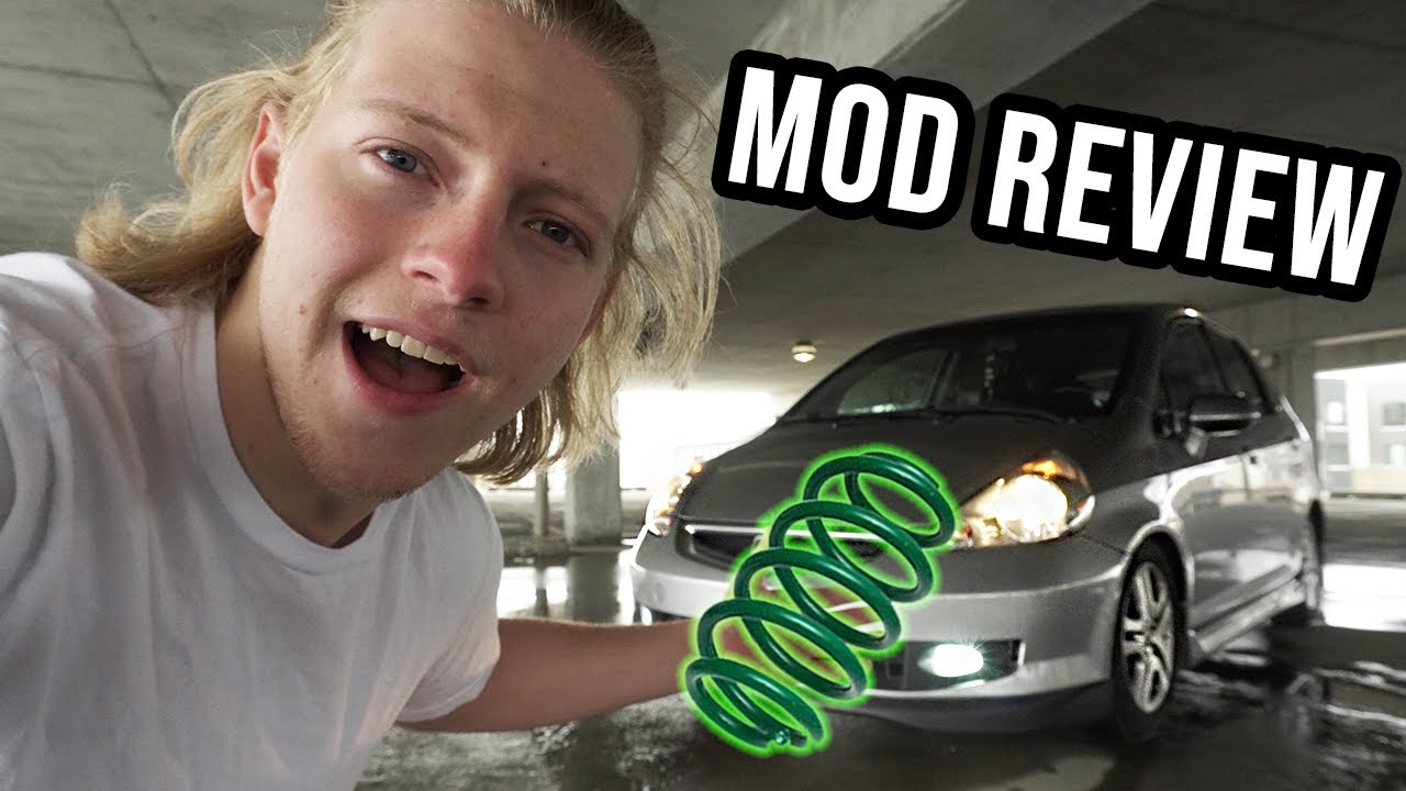 Tein S. Tech Lowering Springs Review (Honda Fit)