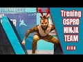 Trening ekipy OSPRO Ninja Team na AIRO