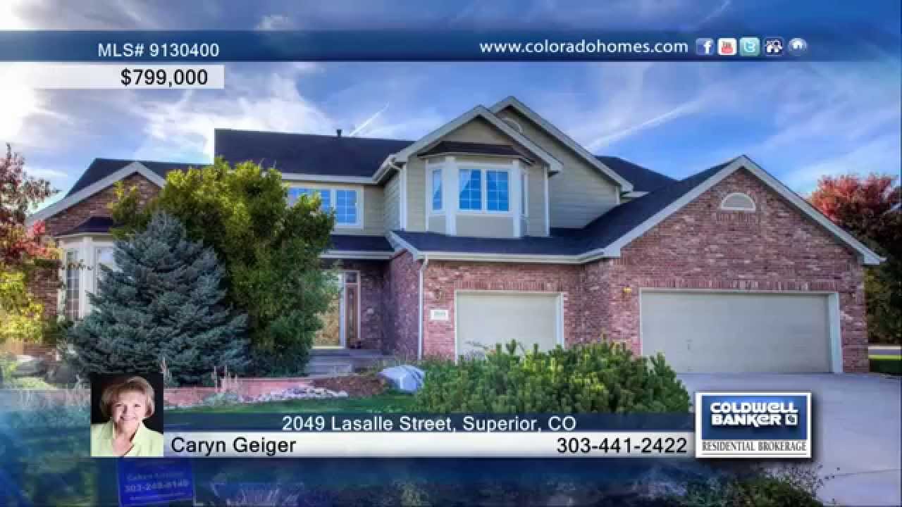 2049 Lasalle Street Superior, CO Homes for Sale