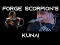 How to FORGE Scorpion&#39;s Kunai (Mild Steel Prototype) - DIY