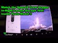 SpaceX CREW DRAGON In-flight Launch Escape Test | Inside a Tesla Model 3 | January 19, 2020