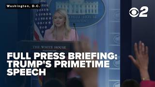 RAW: Full Karoline Leavitt Press Briefing, Teases Trump Address To The Nation