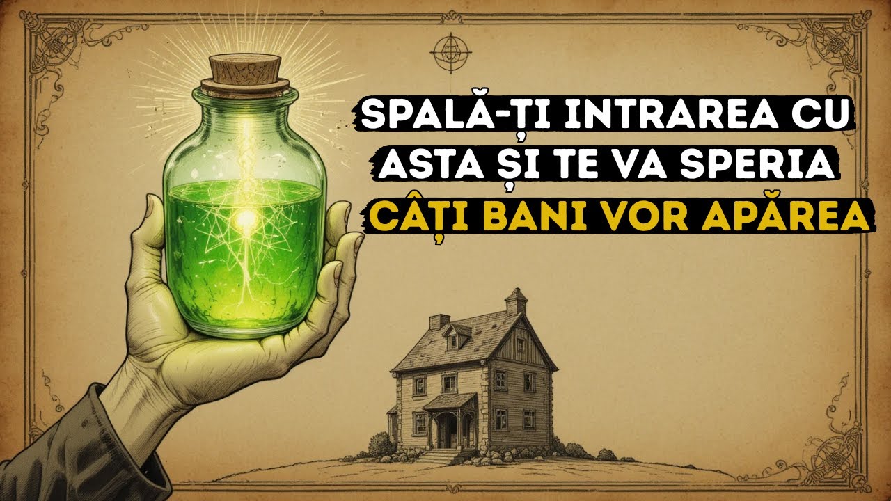 SPALĂ Intrarea Casei Tale cu ASTA și Spune Adio la SĂRĂCIE | SECRETUL MULTIMILIONARILOR