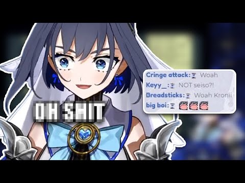 Kronii got flustered