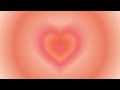 Orange Aura Heart Aesthetic Background 2hr