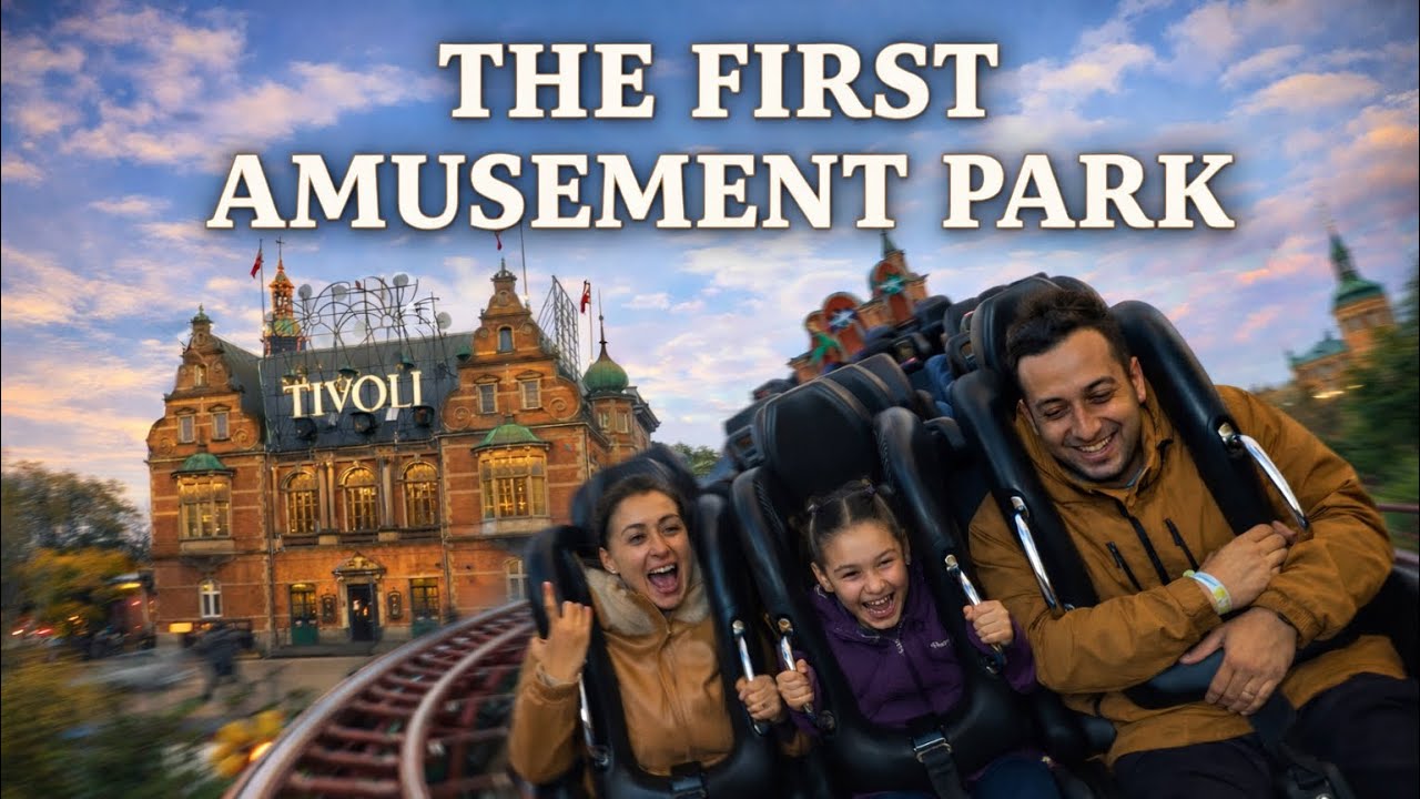 Dünyanın En Eski Eğlence Parkı Tivoli 🎢🇩🇰 Disneyland’a İlham Veren Yer 🧐 Tivoli Gardens 