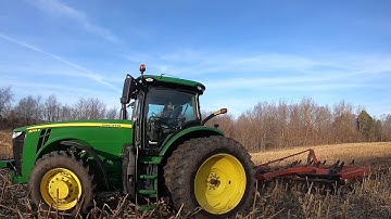 The Sounds Of A John Deere 8245R and Case IH Chisel Plow