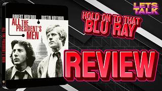 All the presidents men - Film & 4k Steelbook review - Almost a perfect release!