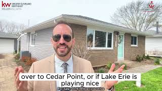 For sale in Marblehead Ohio's Willow Cove HOA. 2078 Willowcove Drive. Dock, boat ramp, sandy beach!