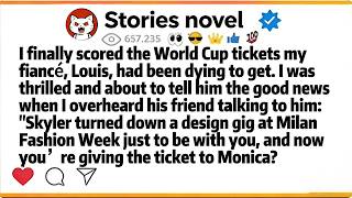 I finally scored the World Cup tickets my fiancé, Louis, had been dying to get. I was thrilled and