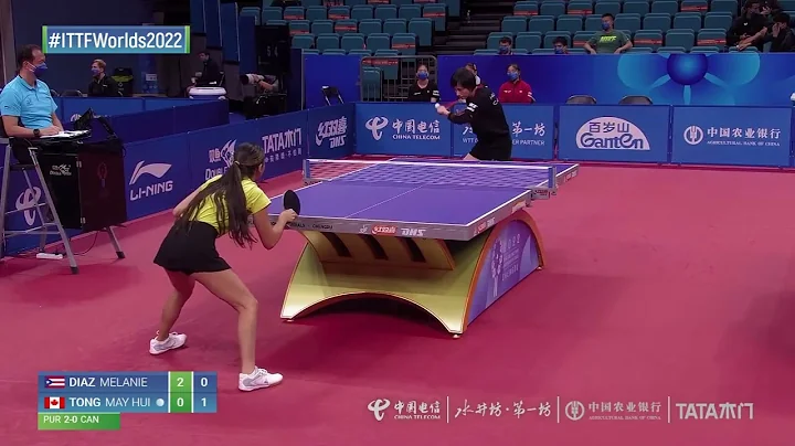 Highlights | Melanie Diaz (PUR) vs Hui May Tong (C...