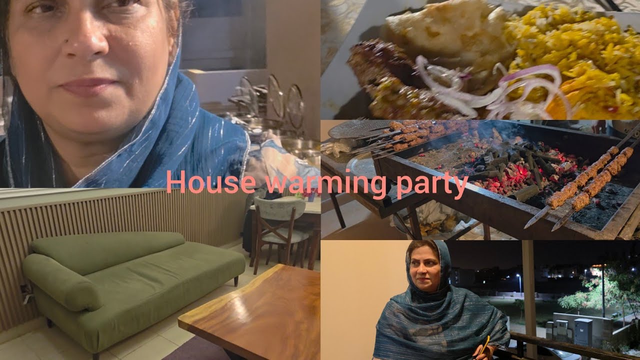 HOUSE 🏠 Warming  Party 🥳//Aj Bnai Malka Msoor Ki Pulao /Chicken  Tikka //Dentist   ki appointment/