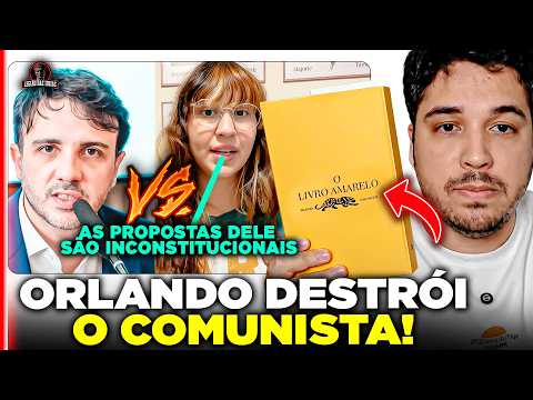 ORLANDO LIMA DESTROYS COMMUNIST and REFUTES ATTACK against RENAN SANTOS