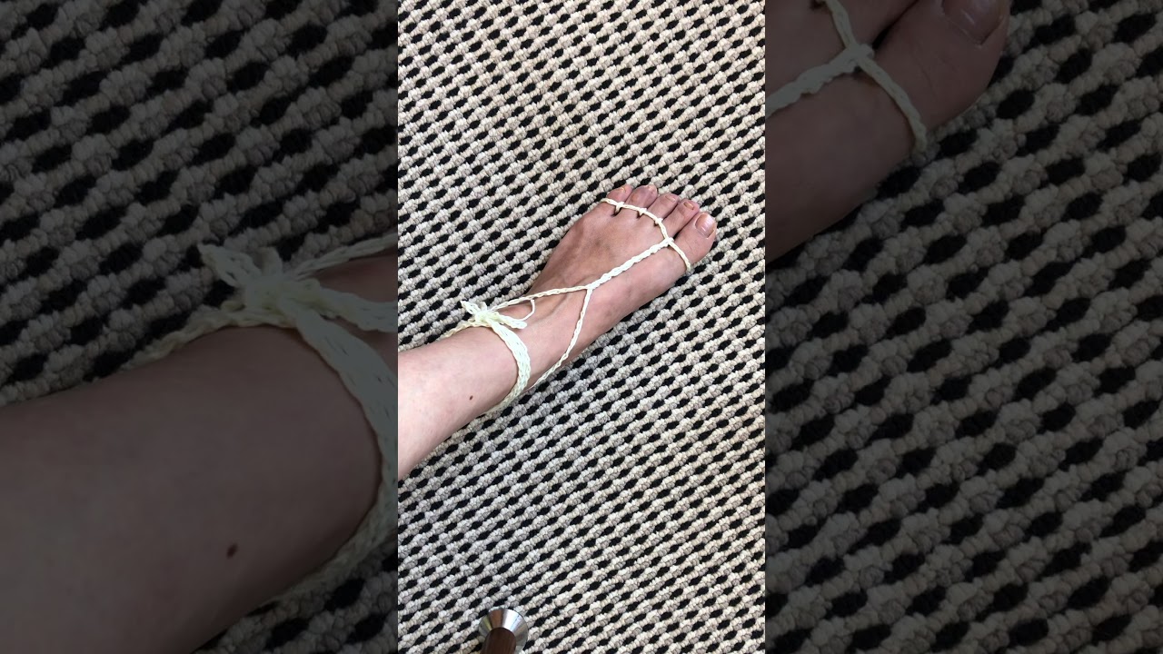 足ひも(紐ソックス)その2〜巻き方アドバイス付き〜