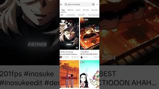 share with the  boss like inosuke 🫣😂 #shorts#tiktok#anime #animeshorts#viral #shortanime#demonslayer