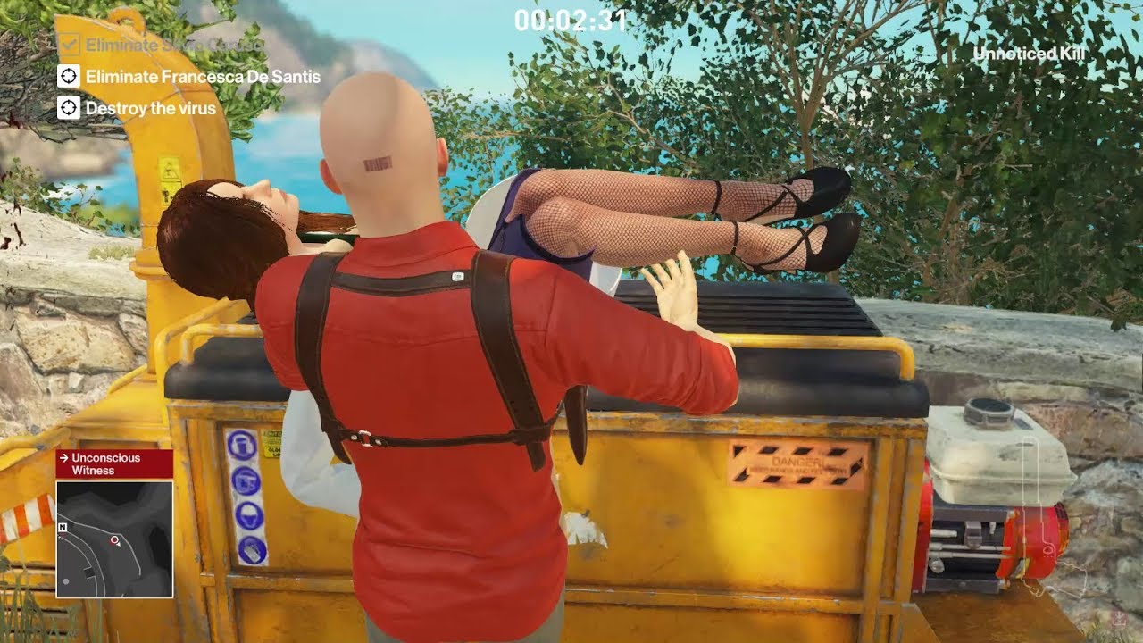 HITMAN - Sapienza w/ Garden Shredder