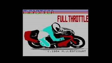 Full Throttle - ZX Spectrum