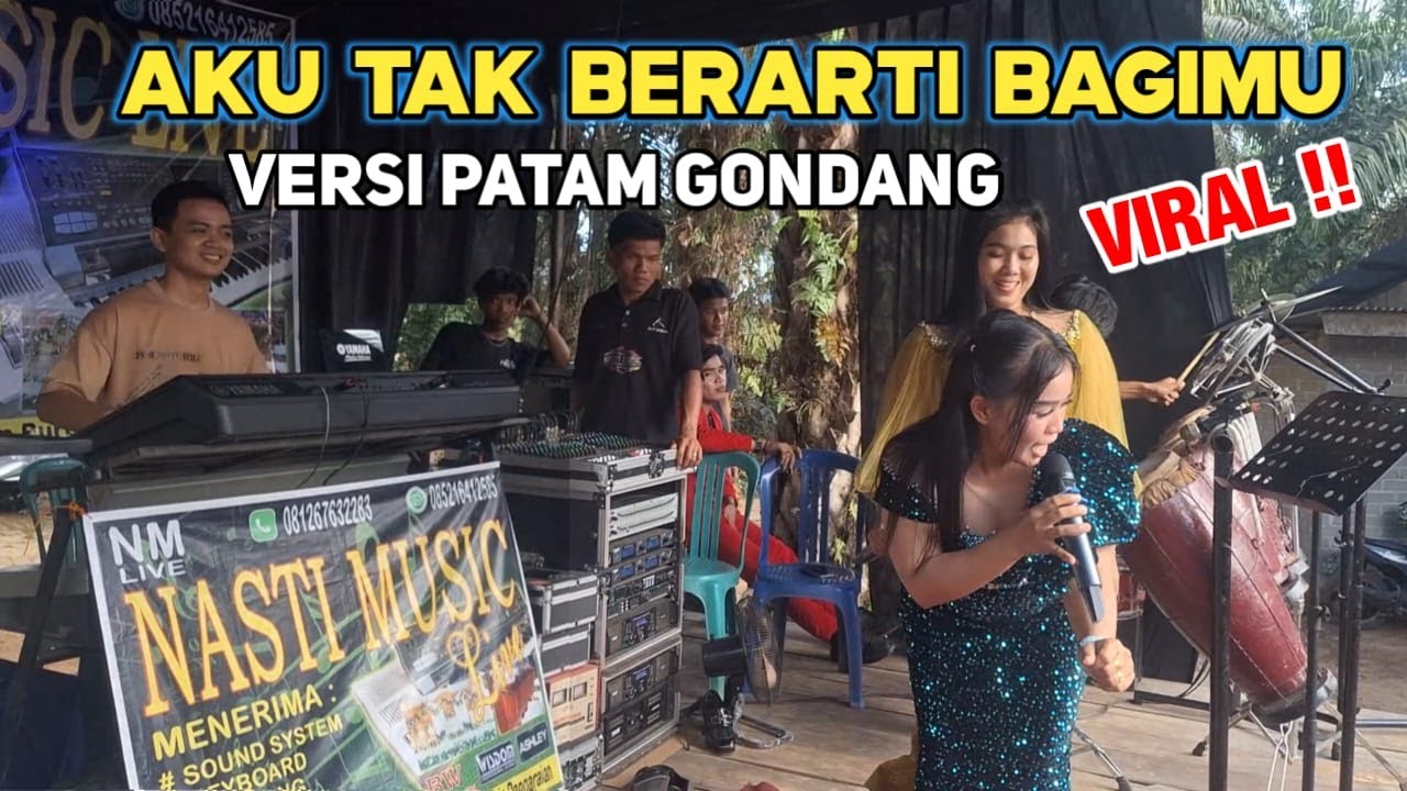 LAGU VIRAL!! AKU TAK BERARTI BAGIMU VERSI PATAM GONDANG | SANTRI PEKOK | LIVE SOSA TRAN ALIAGA 3