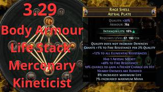 3.29 | Crafting Body Armour for Life Stack Kineticist Mercenary
