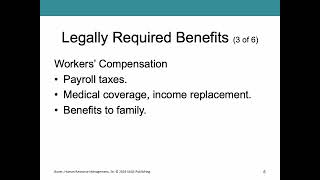 Chapter 13 Managing Benefits pt 1
