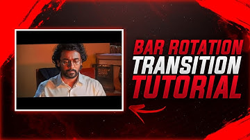 BAR ROTATION TRANSITION EFFECT STATUS VIDEO EDITING IN ALIGHT MOTION