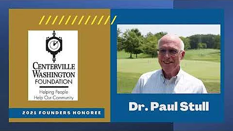 Founders Event 2021 Honoring Dr. Paul Stull