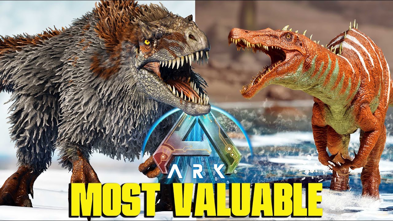 20 Most VALUABLE Creatures You Can Tame In ARK!