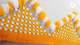 beautiful and easy toran, Hindi tutorial,new toran design,gate parda design #crochet #toran#pattern