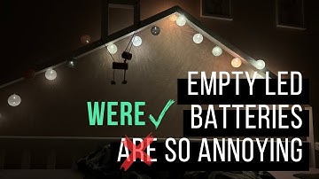 Discover How to Eliminate LED Battery Hassles with ESPHome & Home Assistant