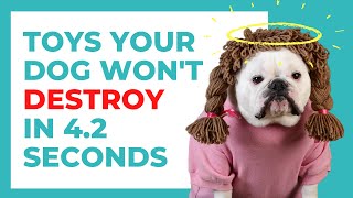 Dog Toys That Really Are Indestructible - Your Power Chewer Would Like You To Watch Please
