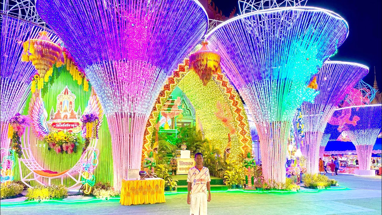 นมัสการพระบรมสารีริกธาตุ #วัดโพธิ์ศรีธาตุ สุรินทร์🇹🇭