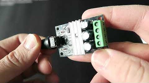 PWM DC 6V 12V 24V 28V 3A Motor Speed Control