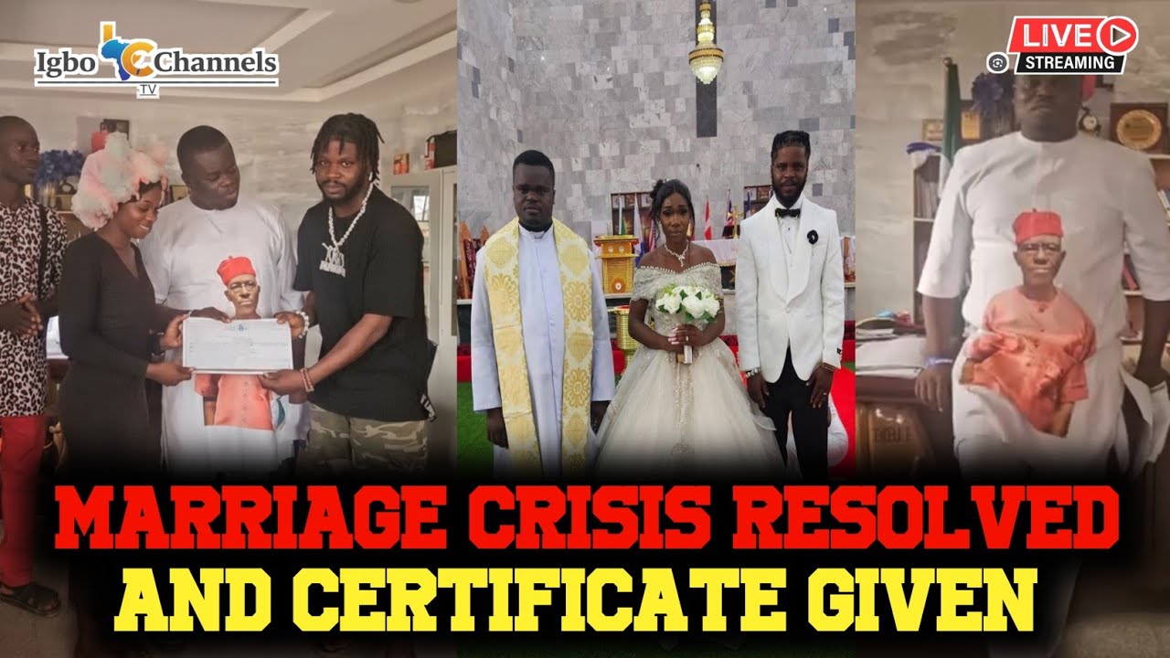 ALLEGED MARRIAGE DRAMA: FATHER SAID NO, BUT MARRIAGE CERTIFICATE WAS STILL ISSUED