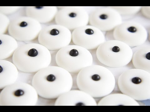 How to make candy eyes by The Bearfoot Baker 