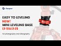 Mini leveling base  ly10  ly20 for photography andgraphy