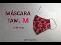 Máscara em tecido tamanho M / Mask in fabric size M