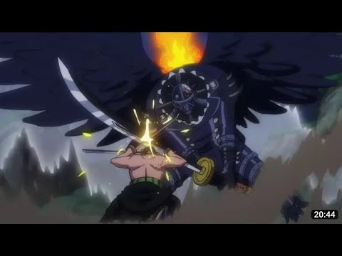 zoro vs king one piece 1058 full fight - youtube