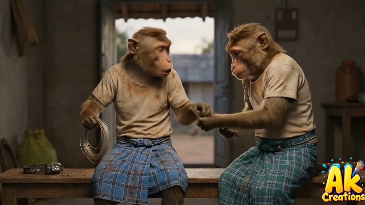 A day in our village 🙉AK_CREATIONS-10 