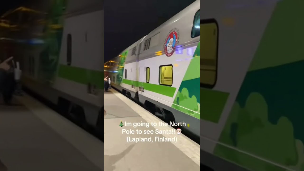 I'm going to see Santa! SANTA EXPRESS! 🎅  