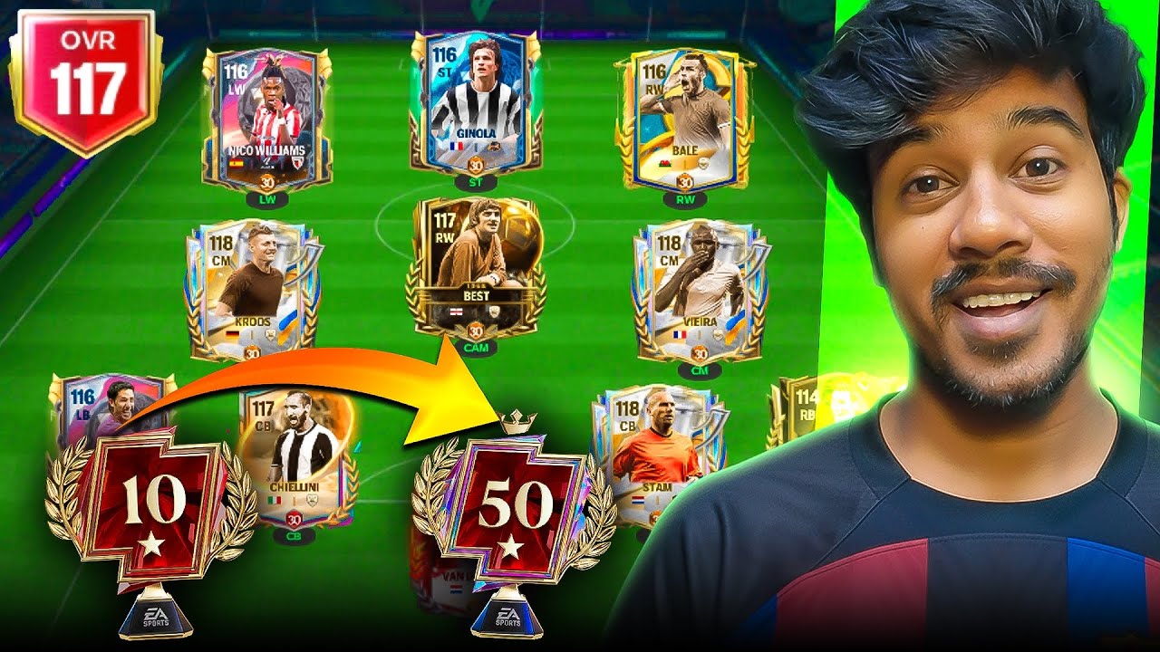 💪 H2H GRIND to 50 Stars! Ultimate Push  FC Mobile 26 Live