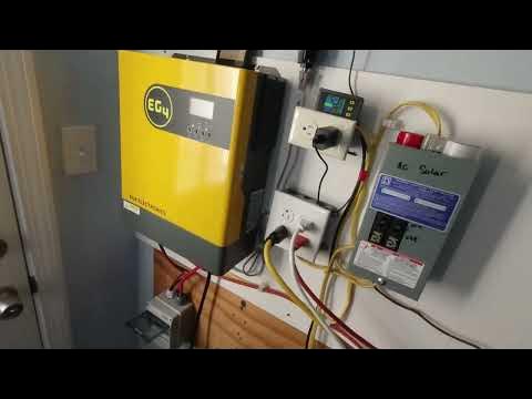 EG4 all in one inverter charger Running without battery. (2) - YouTube